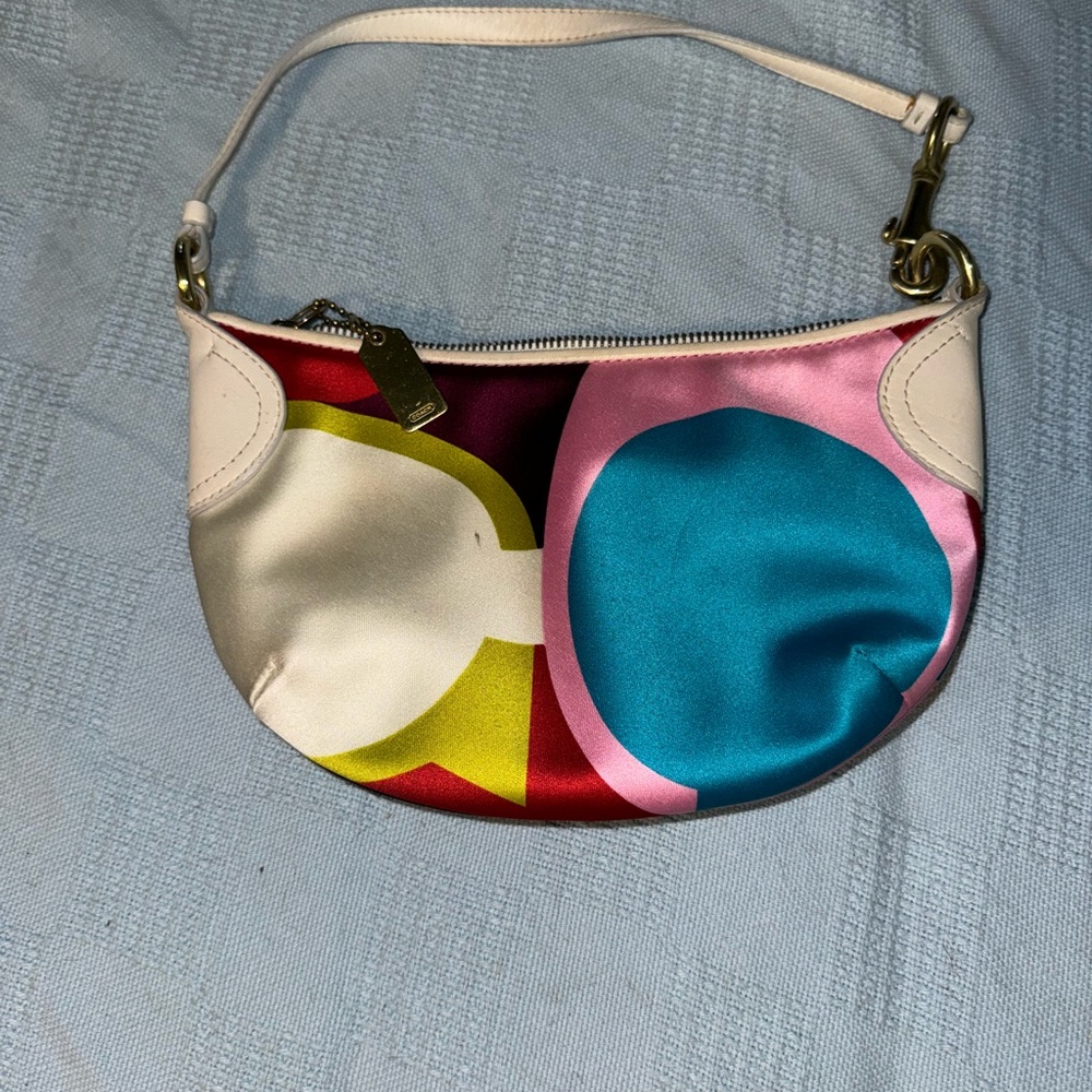 Coach No M045-2162 Multicolor Small Handbag